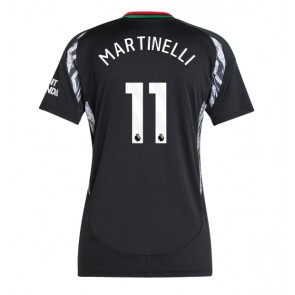 Arsenal Gabriel Martinelli #11 Replika Udebanetrøje Dame 2024-25 Kortærmet